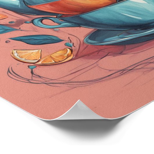 Poster Tea Art (Coin)