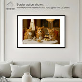 Poster Tea at the Palace - Wall Art Print