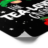 Poster Tea Lover Gnome Red Buffalo Plaid Matching Family (Coin)