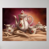 Poster Tea Party (Devant)