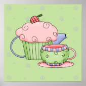 Poster Tea Party (Devant)