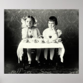 Poster Tea Party 1900 (Devant)