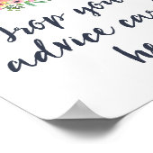 Poster Tea Party Conseils Cartes Fête des mariées bébé (Coin)