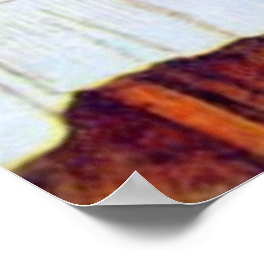 Poster Tea Party en couleur complète (Coin)