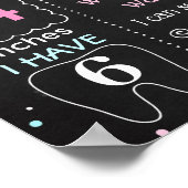 Poster Tea Party Premier anniversaire Conseil de fête (Coin)