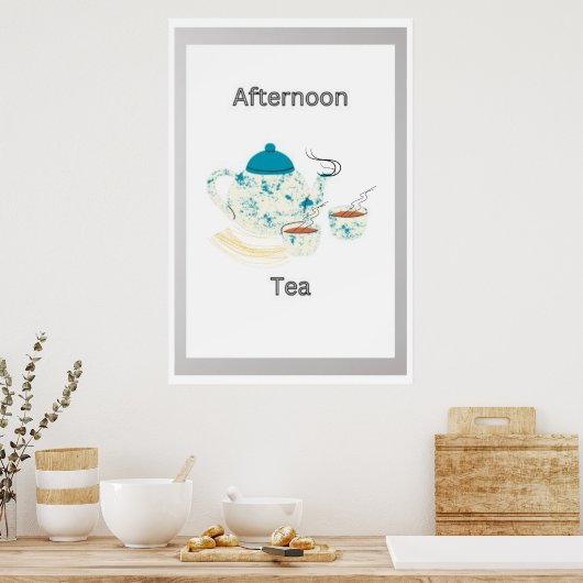 Poster Tea Printable Art Télécharger (Cuisine)
