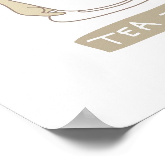 Poster Tea time (Coin)