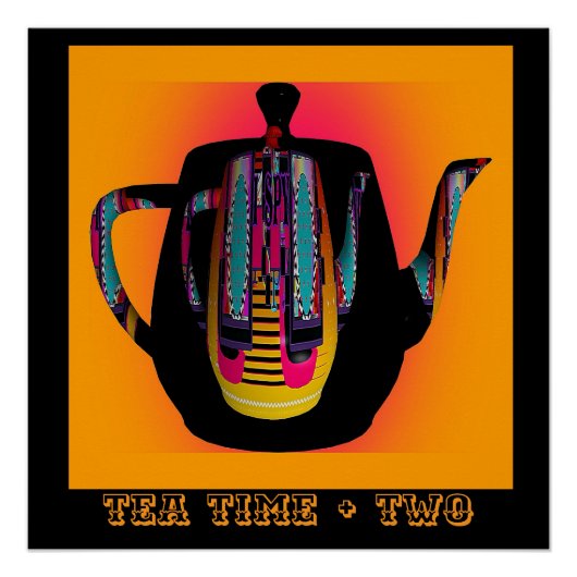 Poster Tea time + deux (Devant)