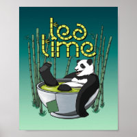 Tea Time Panda
