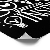 Poster Teach Love Inse Retro Teacher Kids Back To School  (Coin)