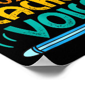 Poster Teacher Voice Teacherlife Primary School Teacher  (Coin)