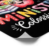 Poster Teaching Is My Ministry Christian Teacher Design (Coin)