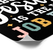 Poster Teaching Kids About Jesus Is The Best Job Ever (Coin)