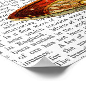 Poster Teacup Et Cardinal Rouge (Coin)