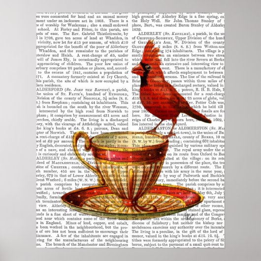 Poster Teacup Et Cardinal Rouge (Devant)
