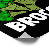 Poster Team Broccoli Vegetarian Vegetarian Vegetarian Lov (Coin)