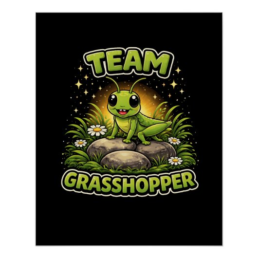 Poster Team Grasshopper (Devant)