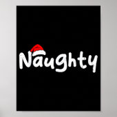 Poster Team Naughty Funny Christmas Couple Matching Team (Devant)