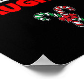 Poster Team Naughty Nice Funny Vacances Noël T Chemise (Coin)