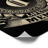 Poster Team Oden Lifetime Member Funny Oden Family Name V (Coin)