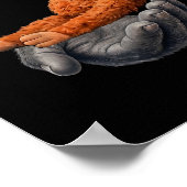 Poster Team Punch Dripping Japanese Monkey (Coin)