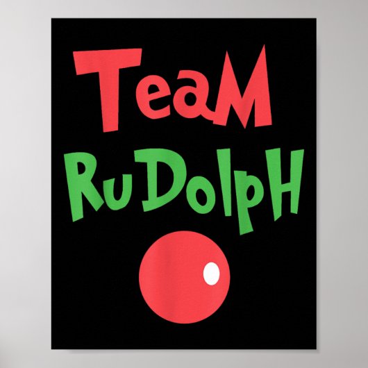 Poster Team Rudolph - Rudolph The Red Nose Reindeer  (Devant)