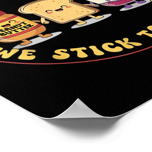 Poster Team Tk We Stick Together Teacher Transitional Kin (Coin)