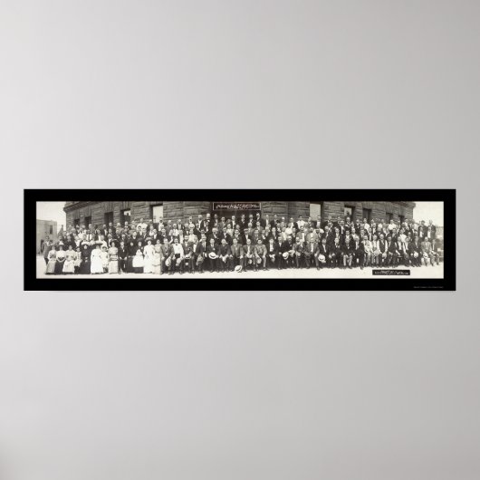 Poster Teamsters Brotherhood Photo 1910 (Devant)