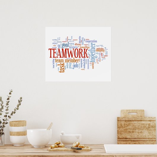 POSTER TEAMWORK (Cuisine)