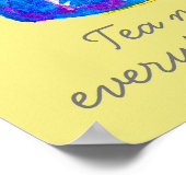 Poster Teapot thé rend tout meilleur (Coin)