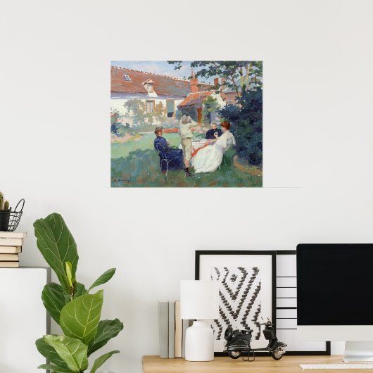 Poster Teatime (Bureau à domicile)