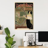 Poster Teatro Regio Torino (Bureau à domicile)