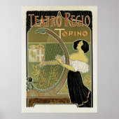 Poster Teatro Regio Torino (Devant)