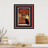 Poster Teatro Regio Torino Art Deco Print (Keuken)