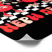 Poster Tech de dialyse rénale Saint-Valentin Groovy Je ne (Coin)