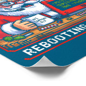 Poster Tech Santa s Rebooting Support Life (Coin)