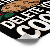 Poster Tech Support Im Here To Delete Your Cookies Christ (Coin)