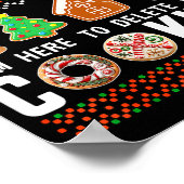 Poster Tech Suprt Delete Cookies Funny Design Christmas P (Coin)