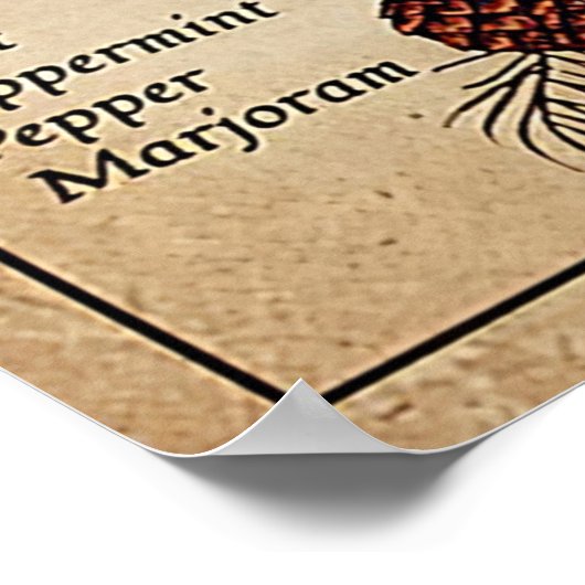 Poster Técherie de cuisine (Coin)