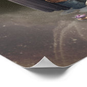 Poster Técherie | Tomes du Spellbook Pastel et boule de c (Coin)