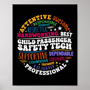 Poster Technicien de sécurité pour enfants Penger