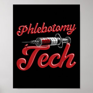 Poster Technicien technicien en pharmacologie Phlebotomie