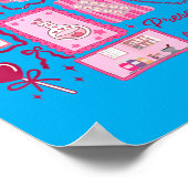 Poster Technicienne en pharmacie pour la Saint-Valentin (Coin)