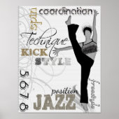 Poster Technique de jazz (Devant)