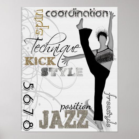 Poster Technique de jazz (Devant)