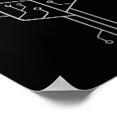 Poster Technique du programmeur programmeur de l'arbre de (Coin)