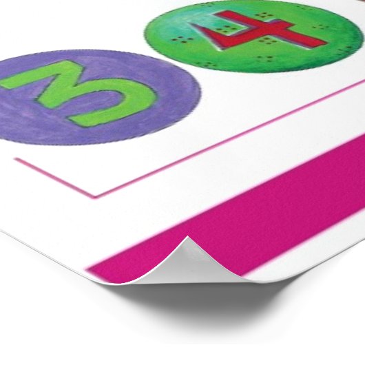 Poster Techniques de médias pour l'école primaire (Coin)