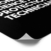 Poster Techniques futures de science et de protection de (Coin)