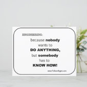 Poster - technische knowhow (Staand voorkant)