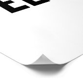 Poster TECHNO Music (Coin)